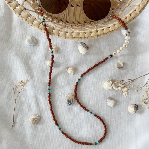 łańcuszek do okularów z koralików HIPPIE boho blue kwadrat 1.jpeg