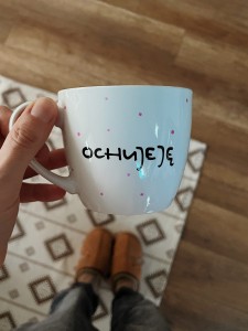 OUTLET kubek OCHUJEJĘ RÓŻ 230 ml My Mug Company
