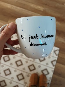 OUTLET kubek TO JEST, KURWA, DRAMAT 350 ml My Mug Company