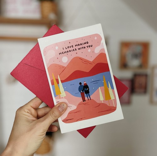 kartka walentynkowa making memories.JPG