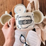 kubek z aparatem ręcznie malowany 500 ml My Mug Company