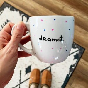 outlet kubek dramat ręcznie malowany 350 ml My Mug Company