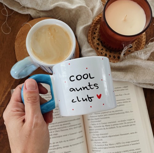 kubek cool aunts club dla cioci porcelanowy 280 ml niebieskie ucho ciocia.JPG