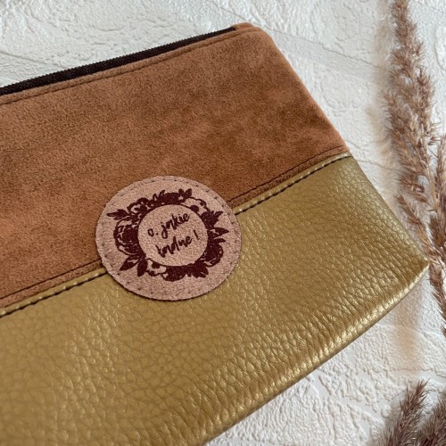 kosmetyczka basic brown + gold logo.JPG