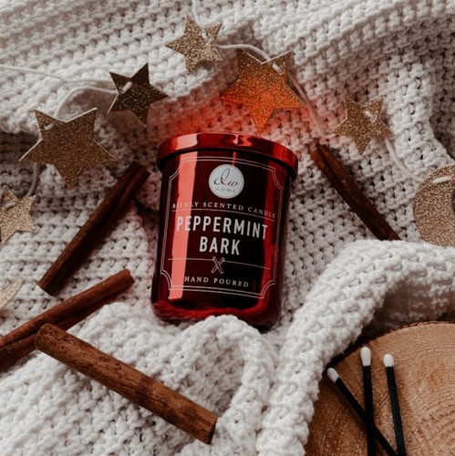 świeczka peppermint bark mała.JPG