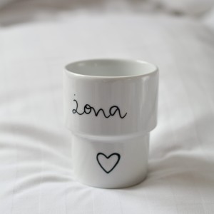 kubek żona ręcznie malowany barowy 350 ml